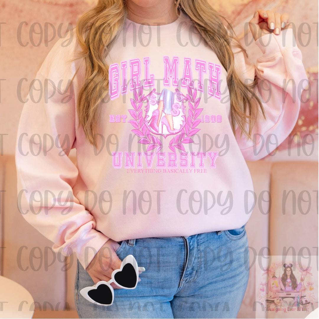 Girl Math Everything Basically Free Shirt