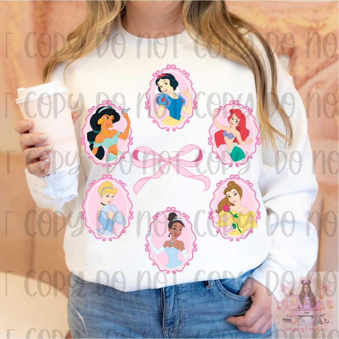 Princess Mashup Coquette Frame Bow Shirt