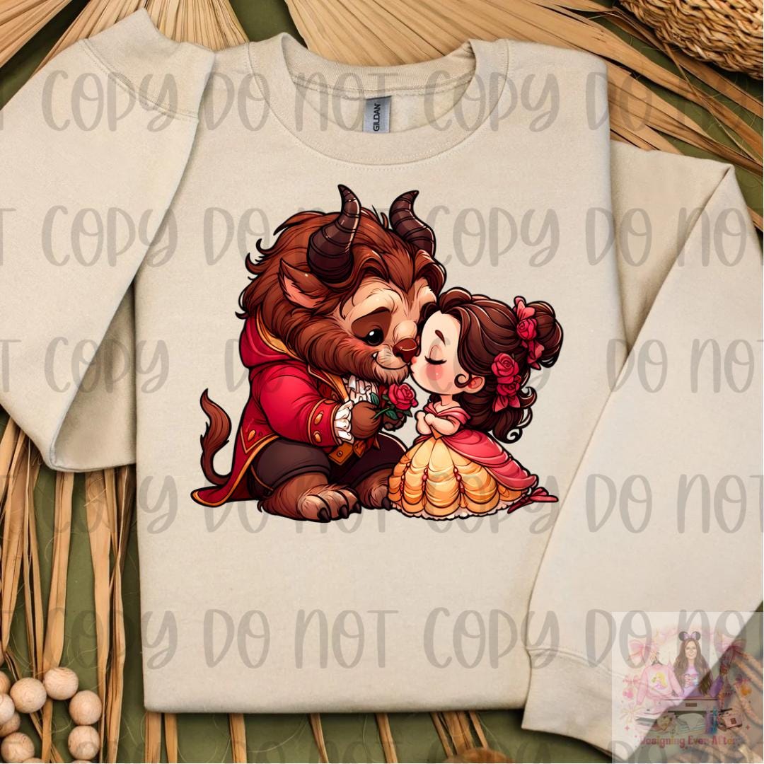 Beauty Loves Beast Princess Love Shirt