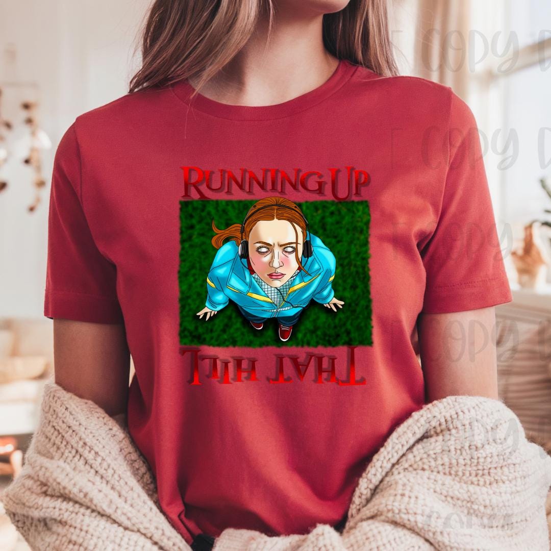 Retro 80s Running Up That Hill Max Shirt