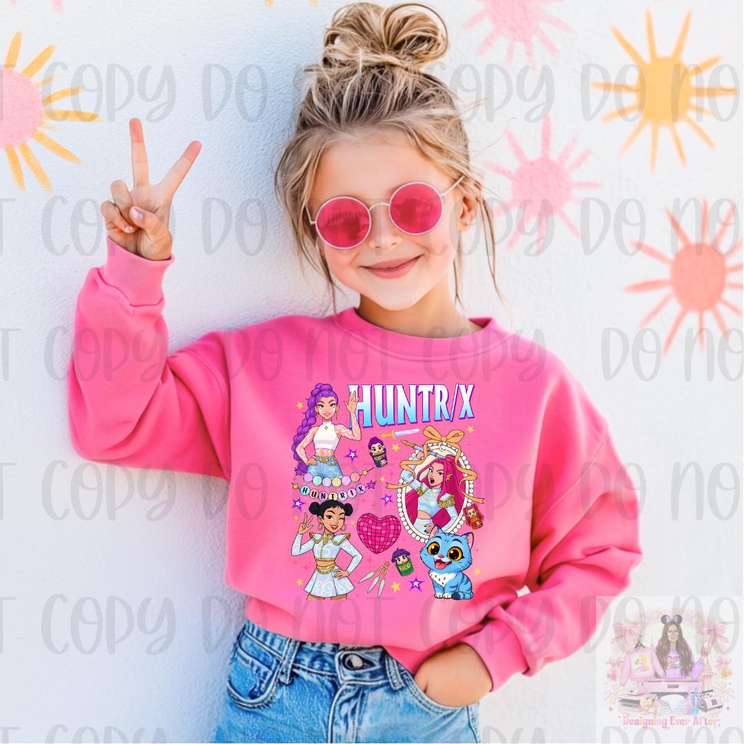 KPDH K Pop Girl Band Kids Shirt