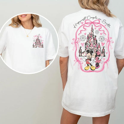 Happiest Couple On Earth Magical Mouse Castle Shirt
