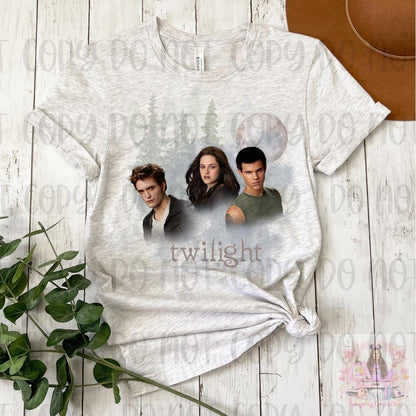 Vampire Saga Edward Jacob and Bella Shirt