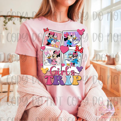 Girls Trip Besties Summer Trip Shirt