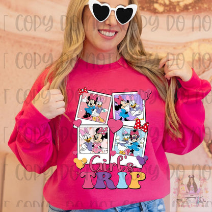 Girls Trip Besties Summer Trip Shirt