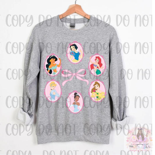 Princess Mashup Coquette Frame Bow Shirt