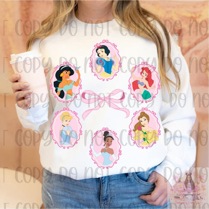 Princess Mashup Coquette Frame Bow Shirt