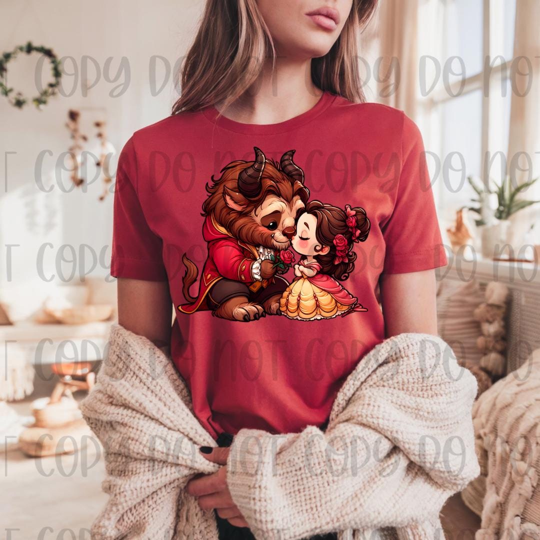 Beauty Loves Beast Princess Love Shirt