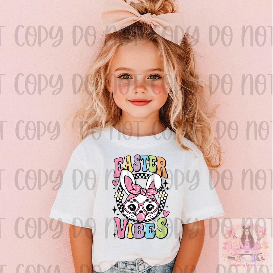 Easter Vibes Shirt, Cute Bunny Shirt, Easter Shirt, Easter Rabbit Shirt, Cute Easter Shirt, Easter Bunny Shirt, Easter Sweatshirt