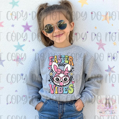Easter Vibes Shirt, Cute Bunny Shirt, Easter Shirt, Easter Rabbit Shirt, Cute Easter Shirt, Easter Bunny Shirt, Easter Sweatshirt