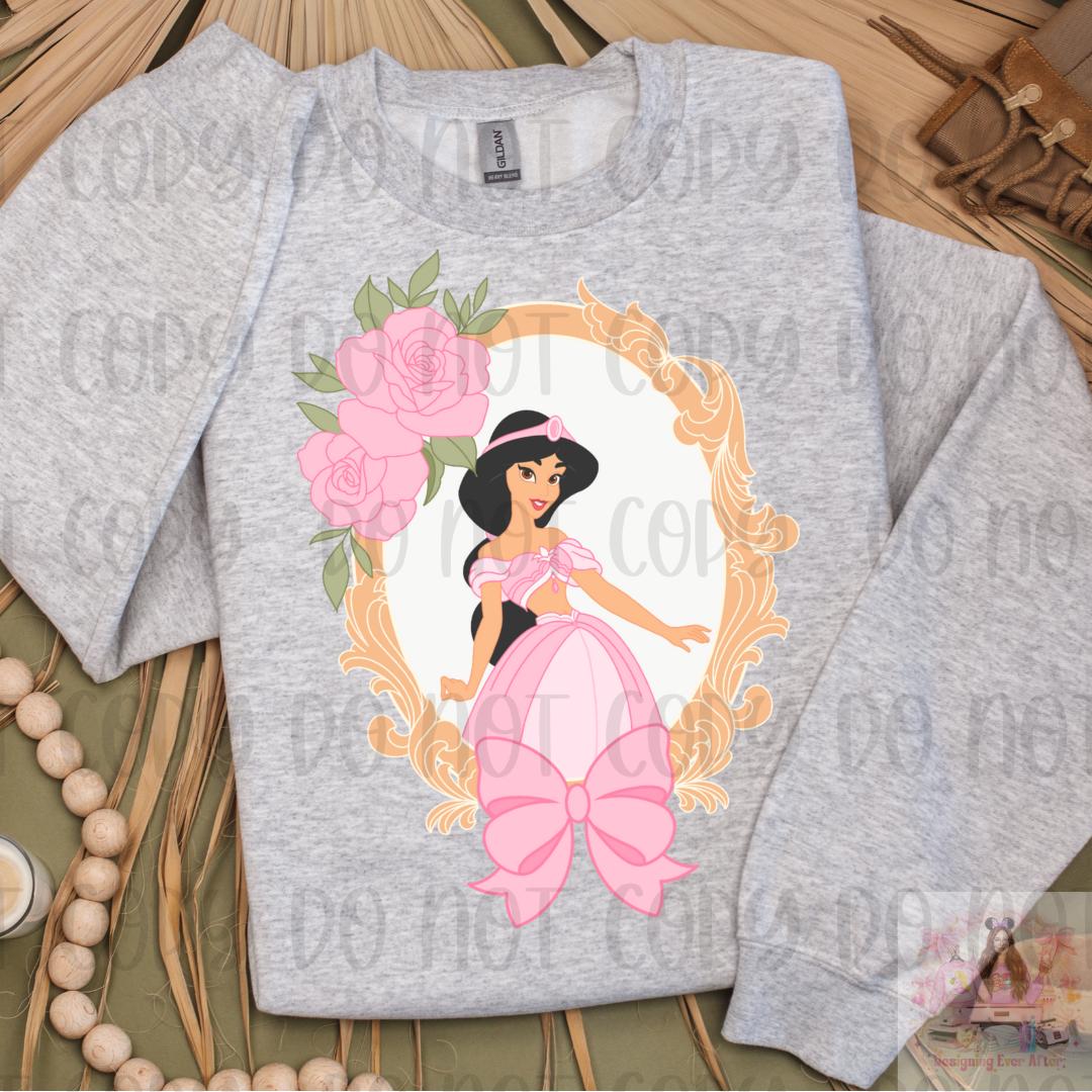 Magic Carpet Princess Coquette Frame Bow Shirt