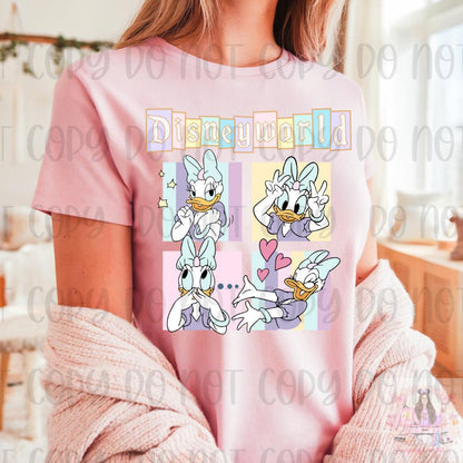 Vintage D World Magical Duck Shirt