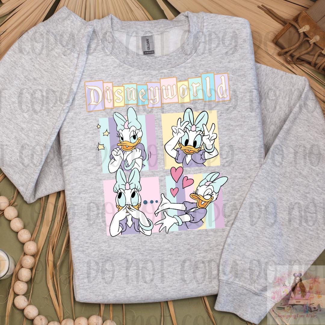 Vintage D World Magical Duck Shirt