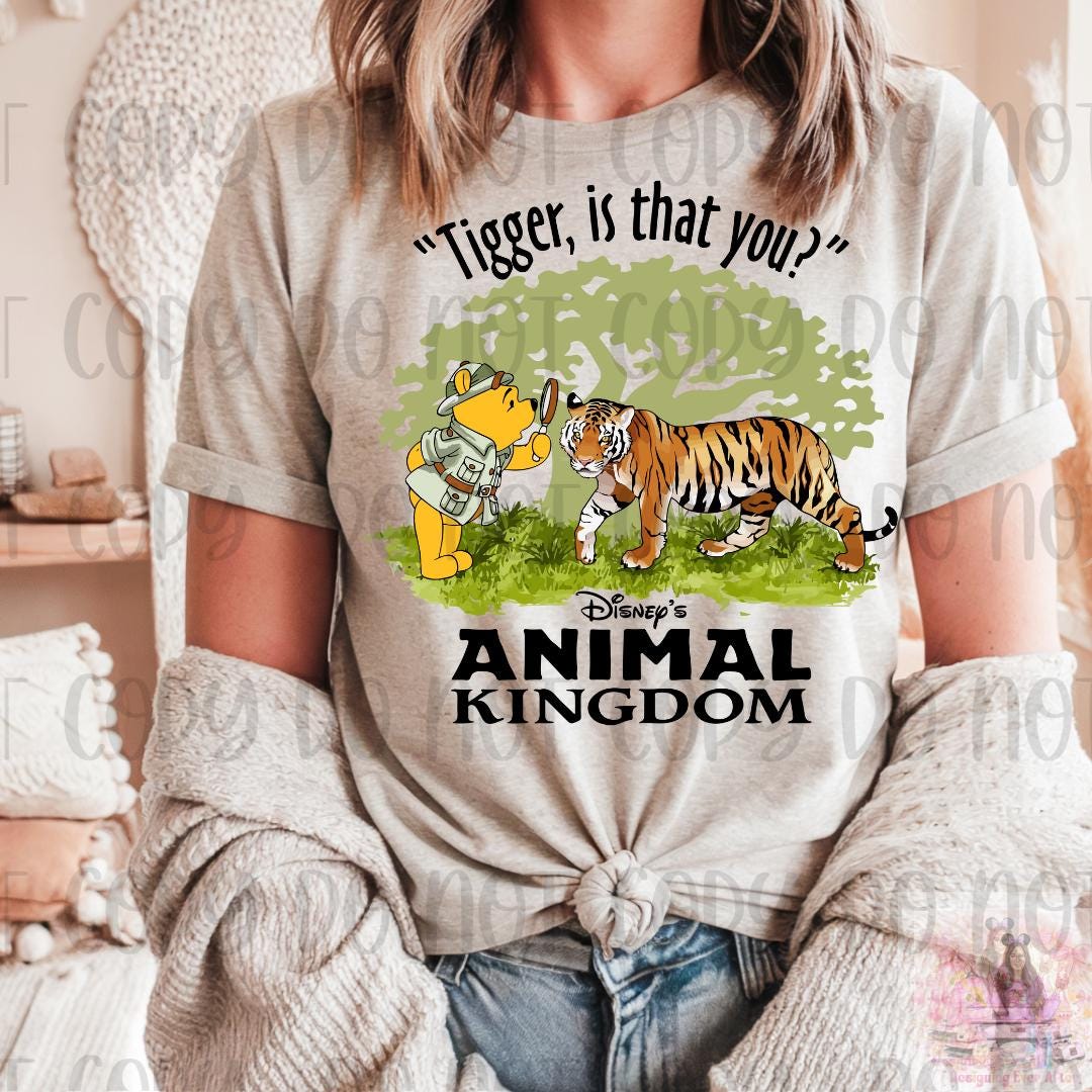 Cute Bear and Tiger Is That You Shirt