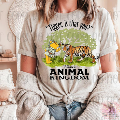 Cute Bear and Tiger Is That You Shirt
