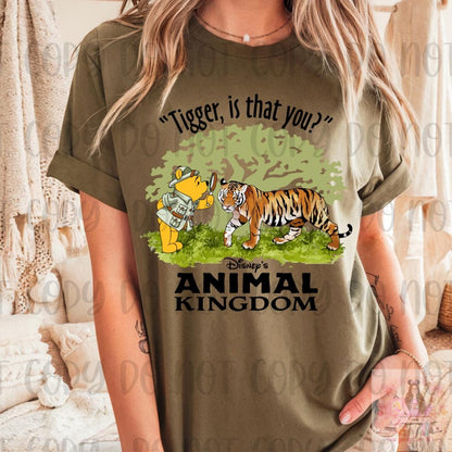 Cute Bear and Tiger Is That You Shirt
