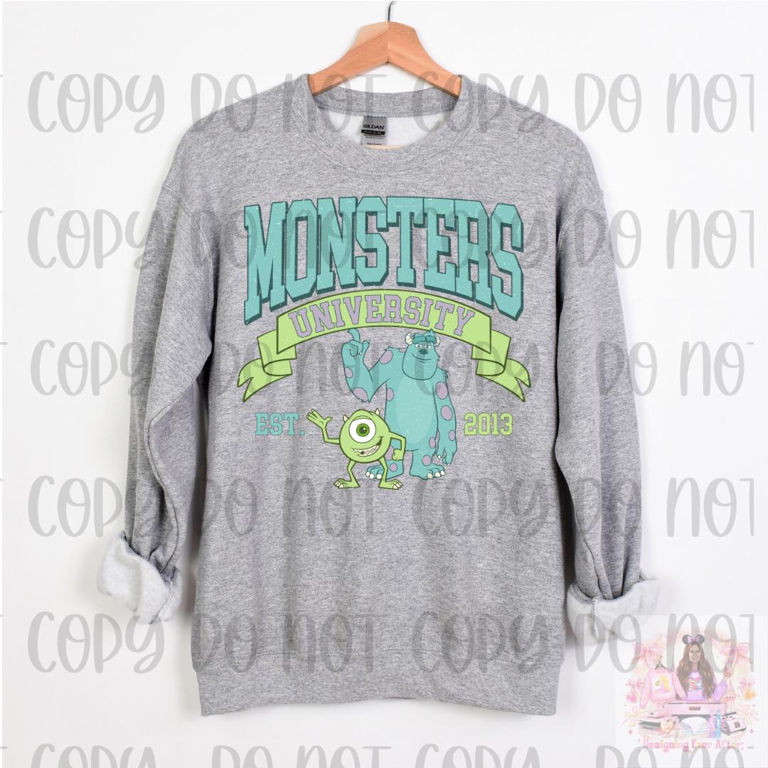 Retro Cute Monster Friends Est 2013 Shirt