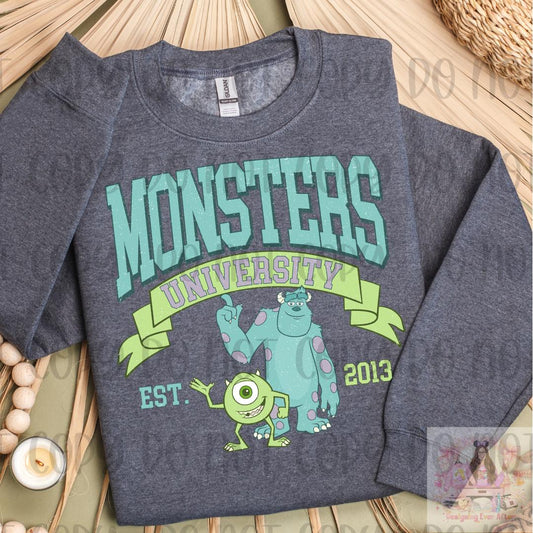 Retro Cute Monster Friends Est 2013 Shirt
