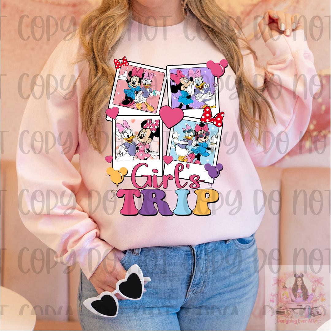 Girls Trip Besties Summer Trip Shirt