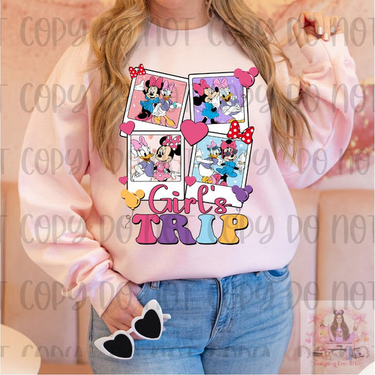 Girls Trip Besties Summer Trip Shirt