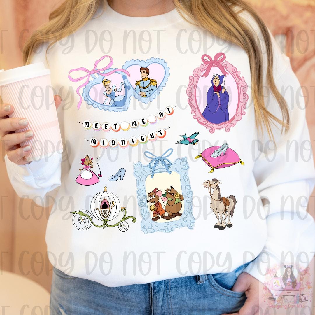 Meet Me At Midnight Princess Bow Locket Shirt