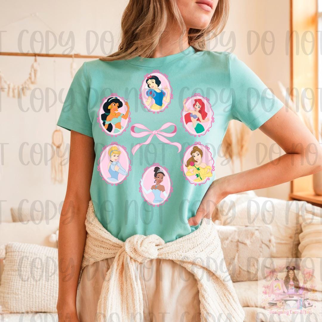 Princess Mashup Coquette Frame Bow Shirt