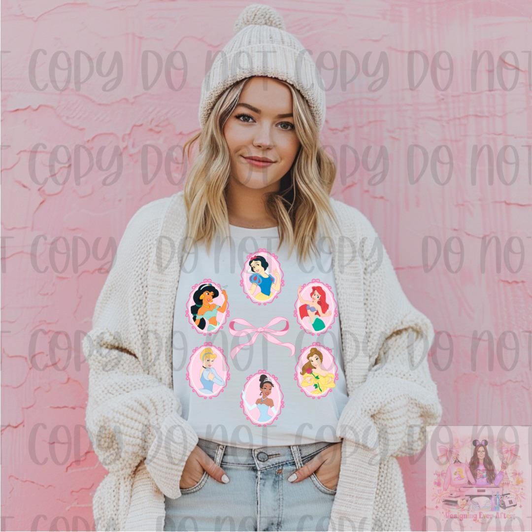 Princess Mashup Coquette Frame Bow Shirt