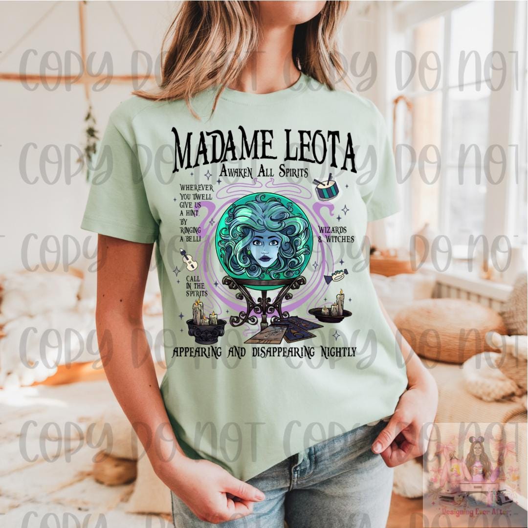 Madame Leota Awaken All Spirits Shirt