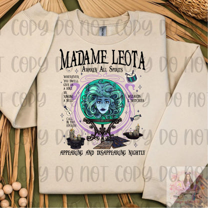 Madame Leota Awaken All Spirits Shirt
