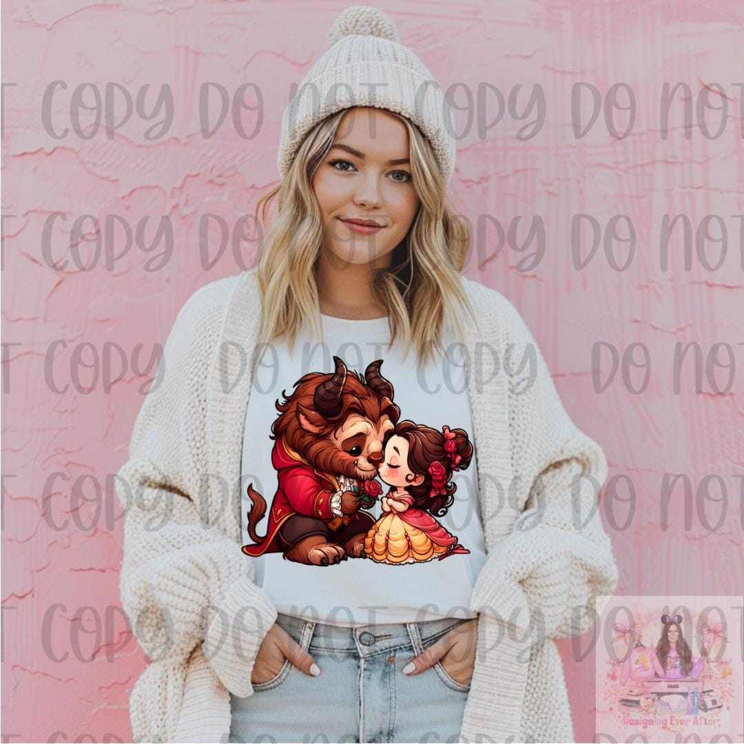 Beauty Loves Beast Princess Love Shirt