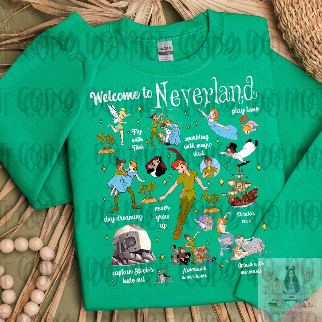 Welcome the Neverland Boy Who Never Grows Up Shirt