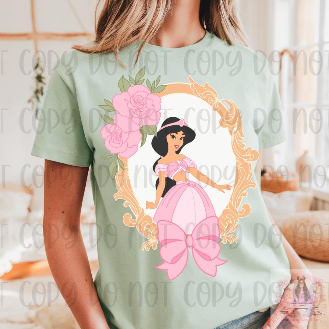 Magic Carpet Princess Coquette Frame Bow Shirt