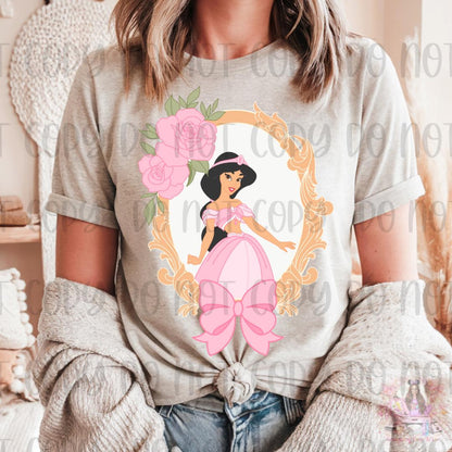 Magic Carpet Princess Coquette Frame Bow Shirt