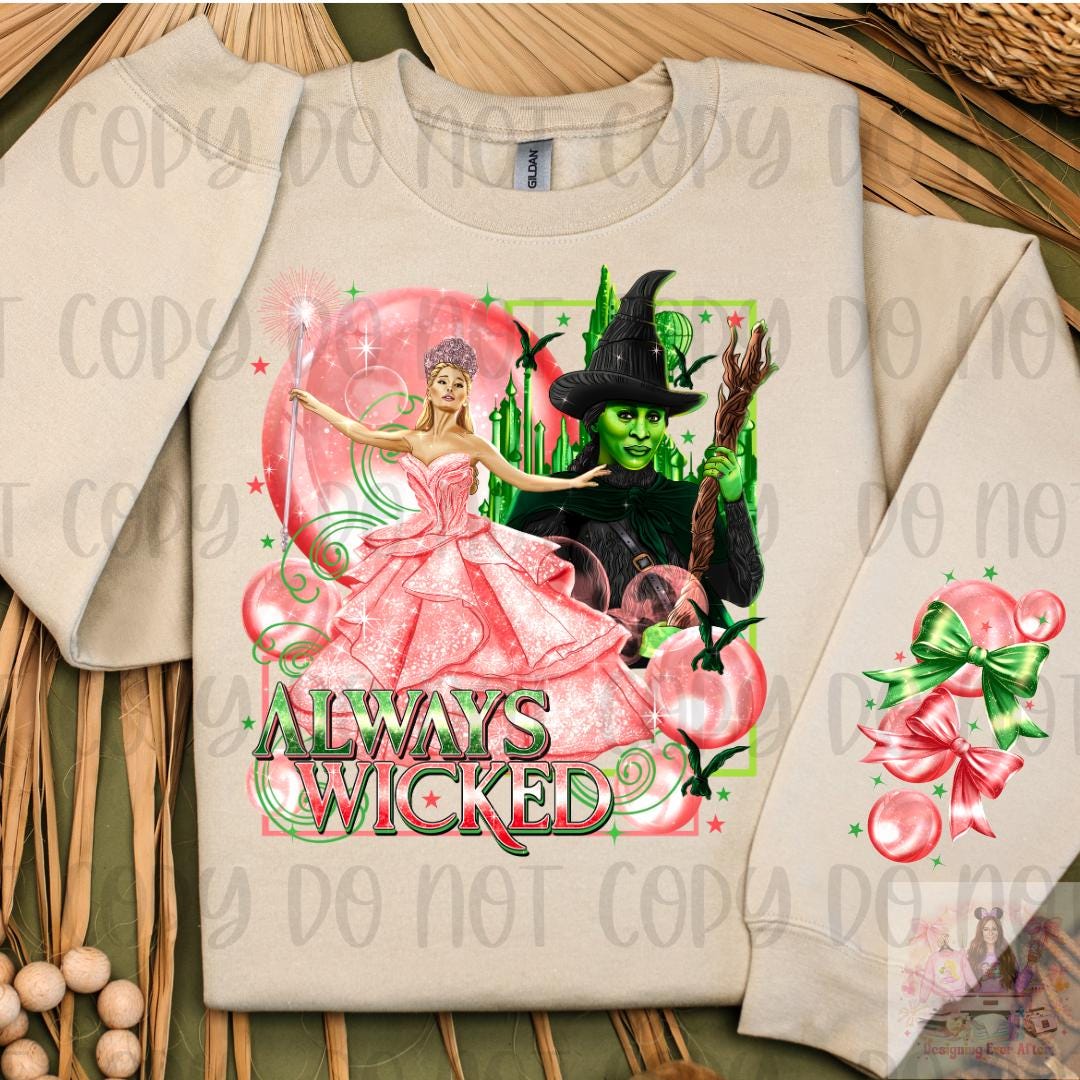 Always Bad Emerald City Movie Good Witch Bad Witch Shirt