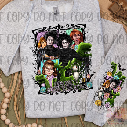 Dark 90s Movie Boy with Scissor Hands Shirt