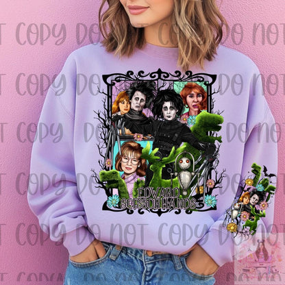 Dark 90s Movie Boy with Scissor Hands Shirt