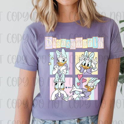 Vintage D World Magical Duck Shirt