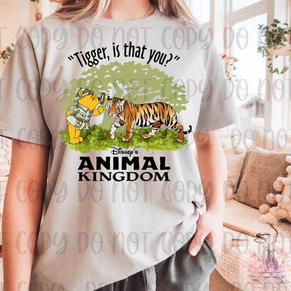 Cute Bear and Tiger Is That You Shirt
