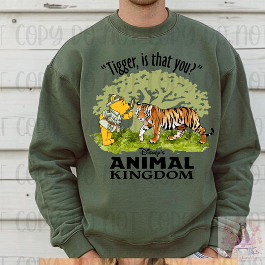 Cute Bear and Tiger Is That You Shirt
