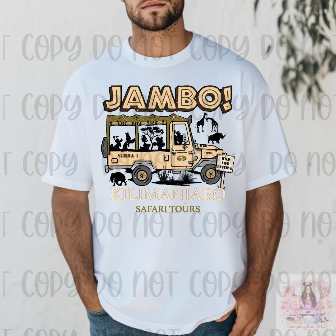 Kilimanjaro Safari Jambo Mouse and Friends Shirt