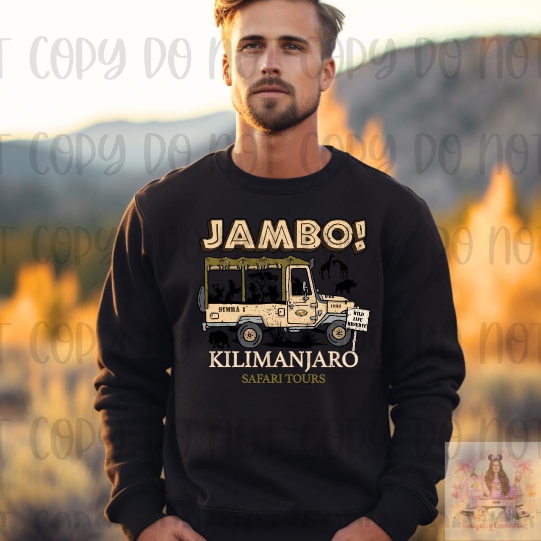 Kilimanjaro Safari Jambo Mouse and Friends Shirt