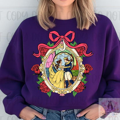 Princess and Beast Stained Glass Shirt
