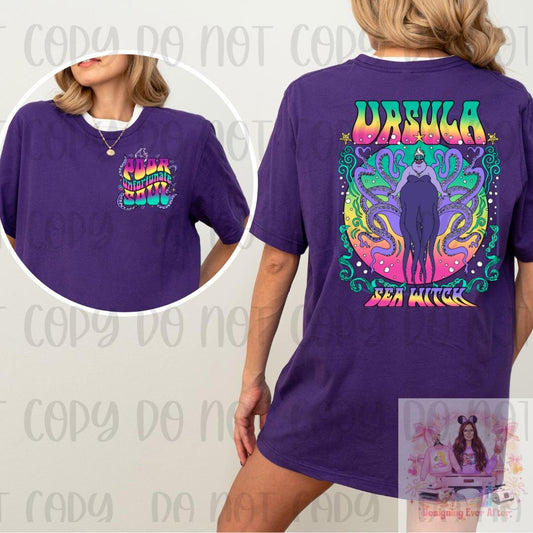 Sea Witch Poor Unfortunate Souls Villains Shirt