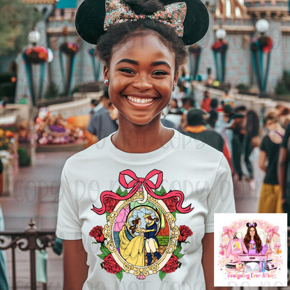 Princess and Beast Stained Glass Shirt
