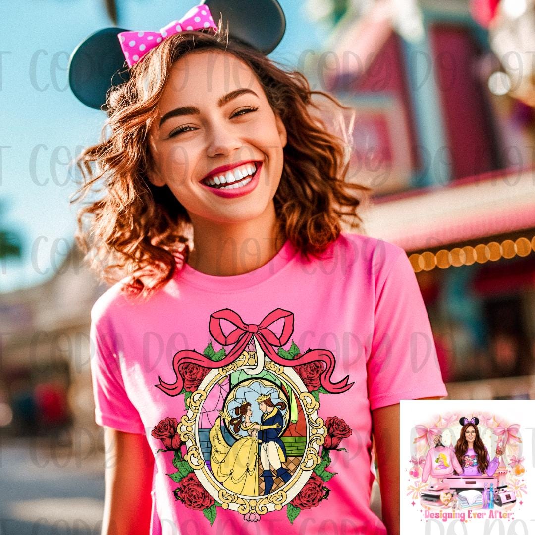 Princess and Beast Stained Glass Shirt