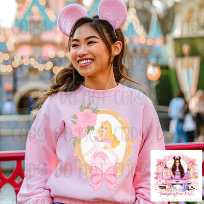 Sleeping Princess Coquette Bow Shirt