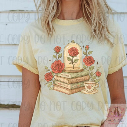 Vintage Tale As Old As Time Book Shirt