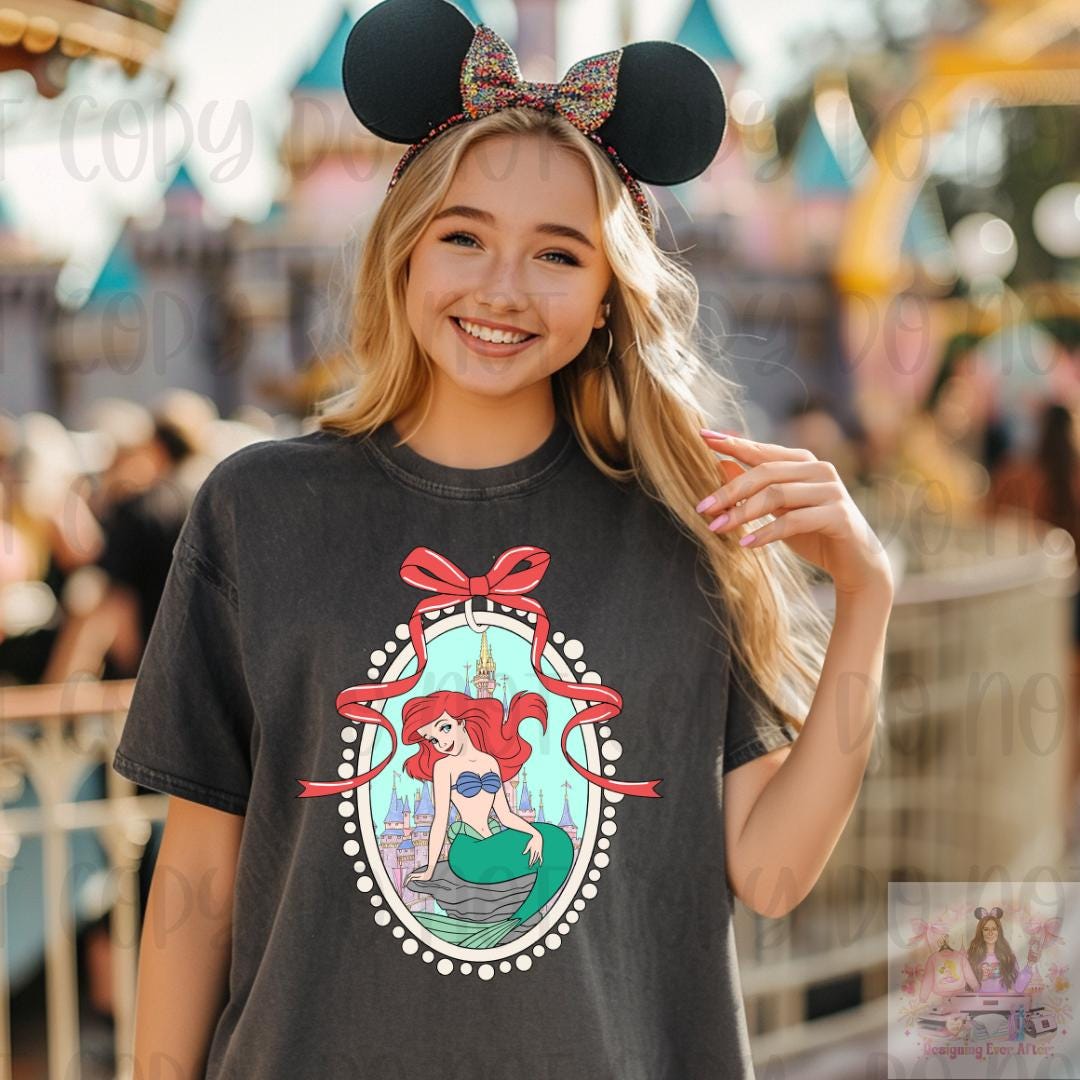 Magical Princesses Coquette Bow Frame Shirt