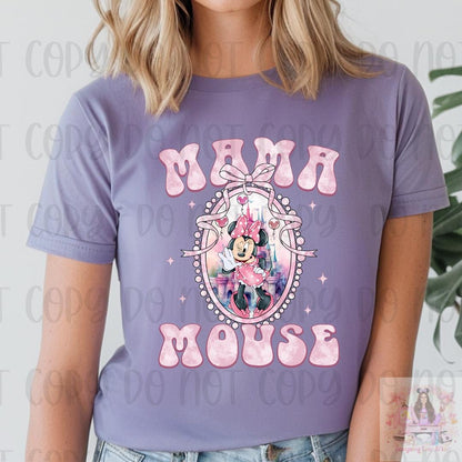 Magical Mouse Mama Coquette Bow Shirt