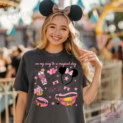 On My Way To A Magical Day Shirt